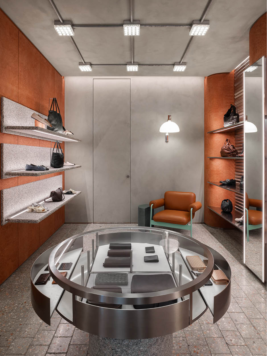 Officine Creative - interior of a boutique retail shop