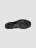 ADMIRAL 010 - Black Leather Lace-up Boots