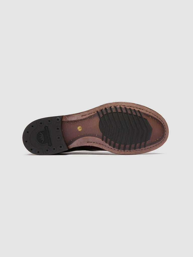 ADMIRAL 009 - Brown Leather Lace-up Boots