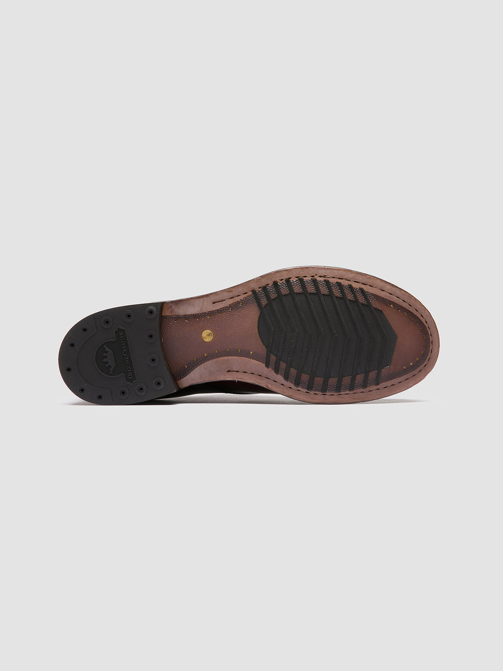 ADMIRAL 014 - Stivali Stringati in Pelle Bordeaux - image 5,side view