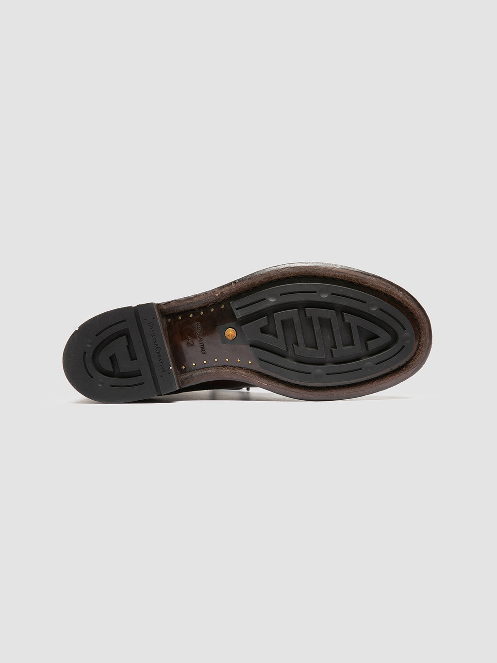 ADMIRAL 009 - Brown Leather Lace-up Boots