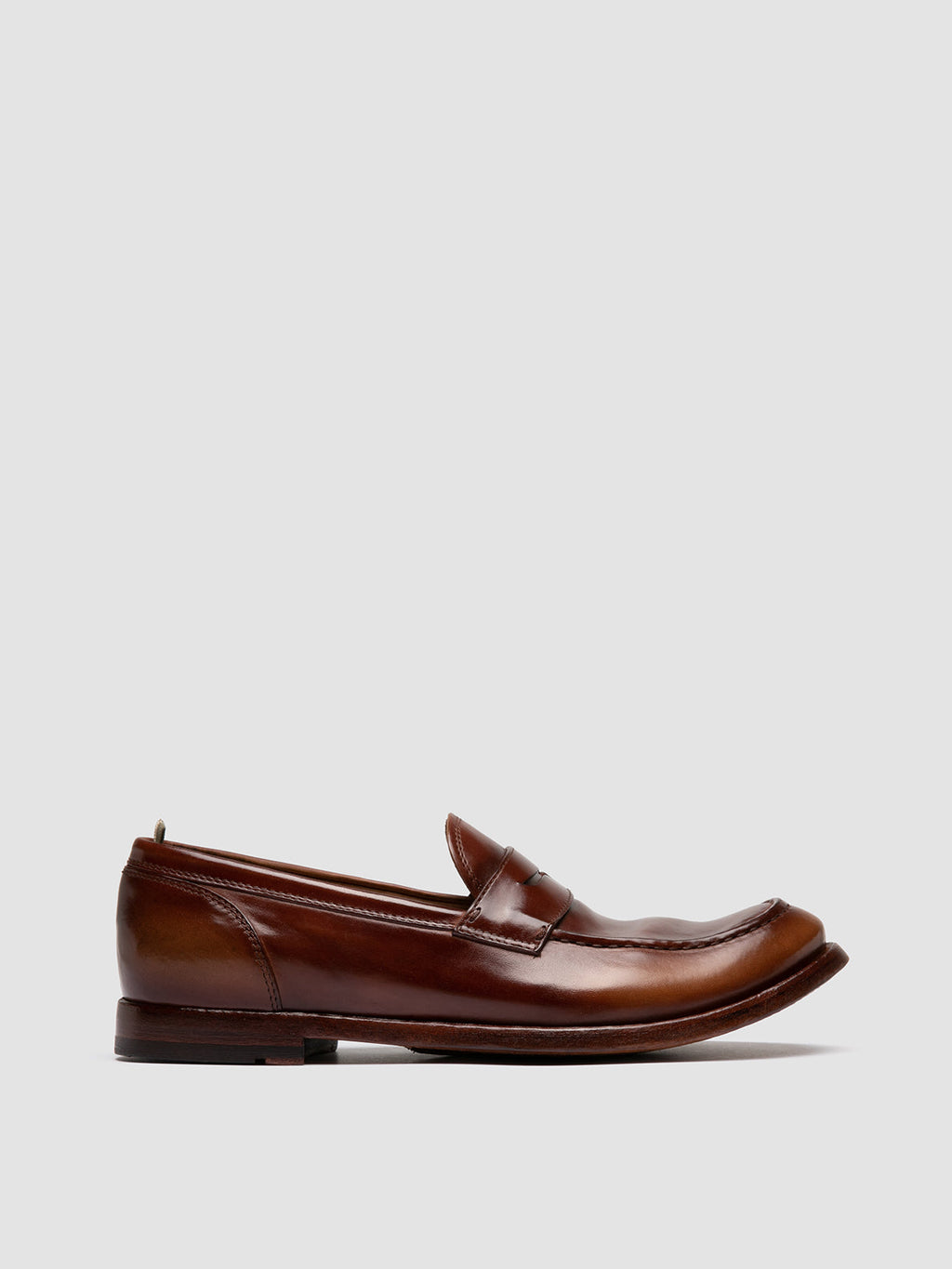 ANATOMIA 071 - Brown Leather Penny Loafers