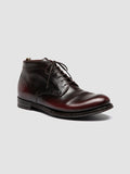 ANATOMIA 88 - Burgundy Leather Chukka Boots Men Officine Creative - 3