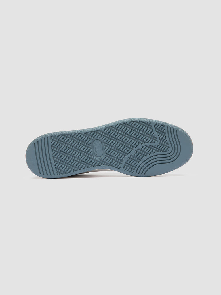THE ANSWER 001 - White Leather and Suede Sneakers