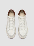 THE ANSWER 007 - White Leather and Suede Sneakers