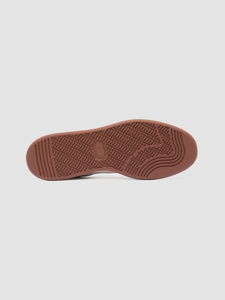 THE ANSWER 007 - White Leather and Suede Sneakers