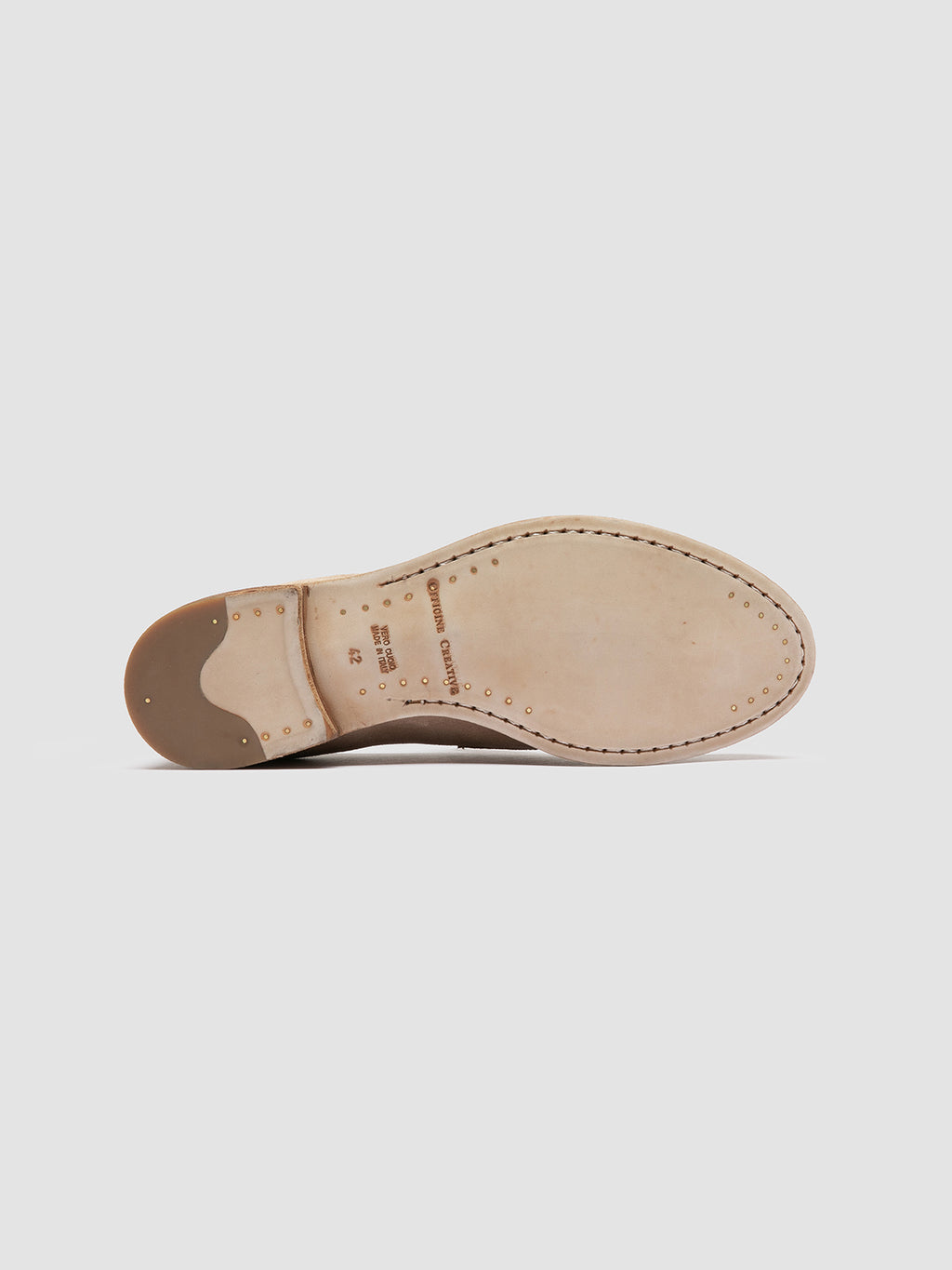ARCHIVE 522 - Beige Suede Penny Loafers