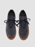 ASSET 001 - Navy Suede Sneakers