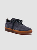 ASSET 001 - Navy Suede Sneakers