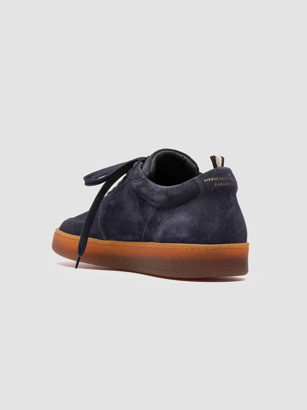 ASSET 001 - Navy Suede Sneakers