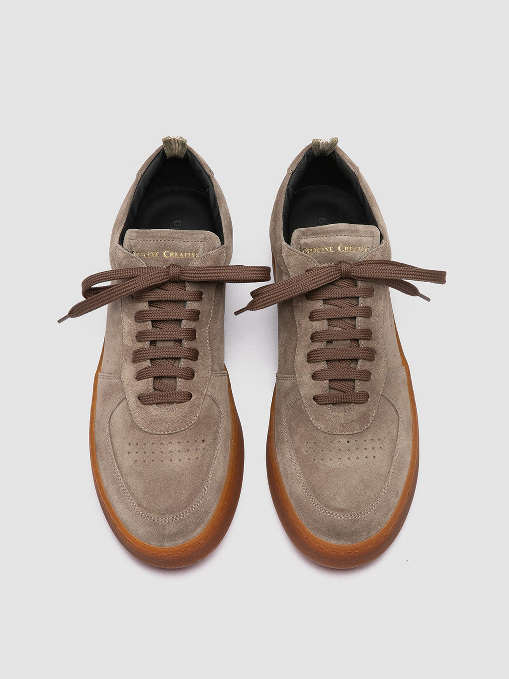 ASSET 001 - Grey Suede Sneakers