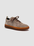 ASSET 001 - Grey Suede Sneakers