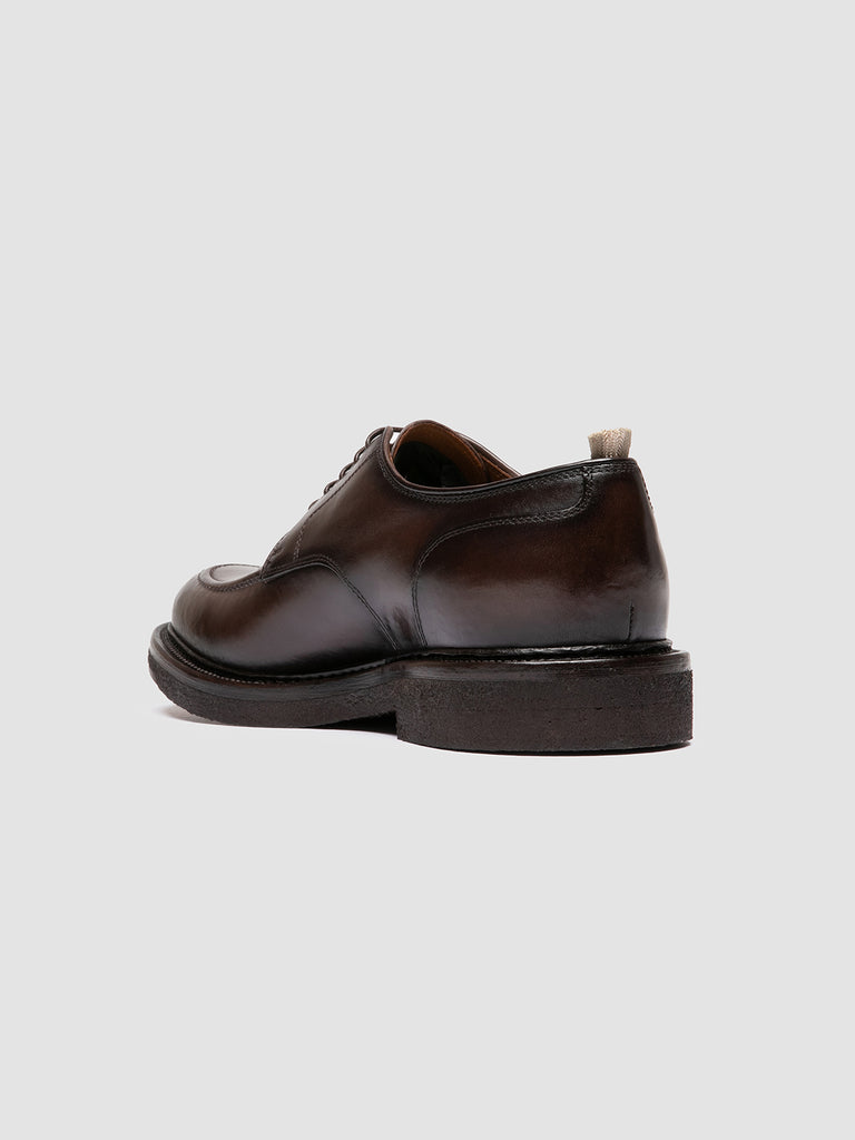ASTON CREPE 003 - Brown Leather Derby Shoes Officine Creative - 4