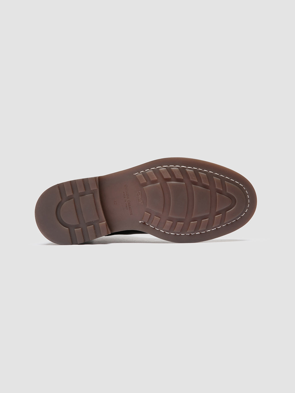 ASTON FLEXI 001 - Burgundy Leather Derby Shoes Officine Creative - 5