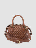 AURA 002 - Brown Leather Handle Bag