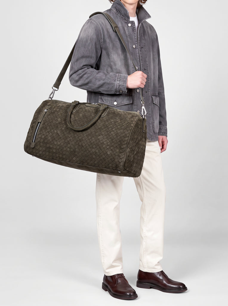 ARMOR 01 - Green Wowen Suede Weekender-hover