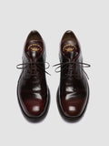 BALANCE 019 - Burgundy Leather Derby Shoes Officine Creative - 2