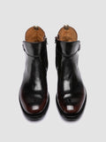 BALANCE 021 - Brown Leather Zipped Boots