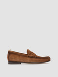 BALFRON 002 - Brown Suede Penny Loafer Officine Creative - 1