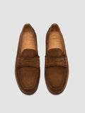BALFRON 002 - Brown Suede Penny Loafer Officine Creative - 2