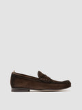 BALFRON 002 - Dark Brown Suede Penny Loafer Officine Creative - 1