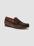 BALFRON 002 - Dark Brown Suede Penny Loafer Officine Creative - 3
