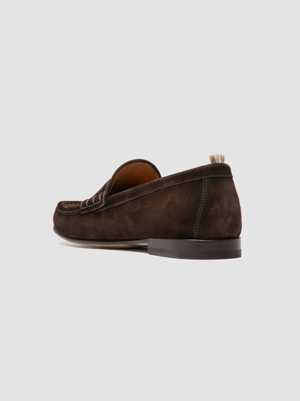 BALFRON 002 - Dark Brown Suede Penny Loafer Officine Creative - 4