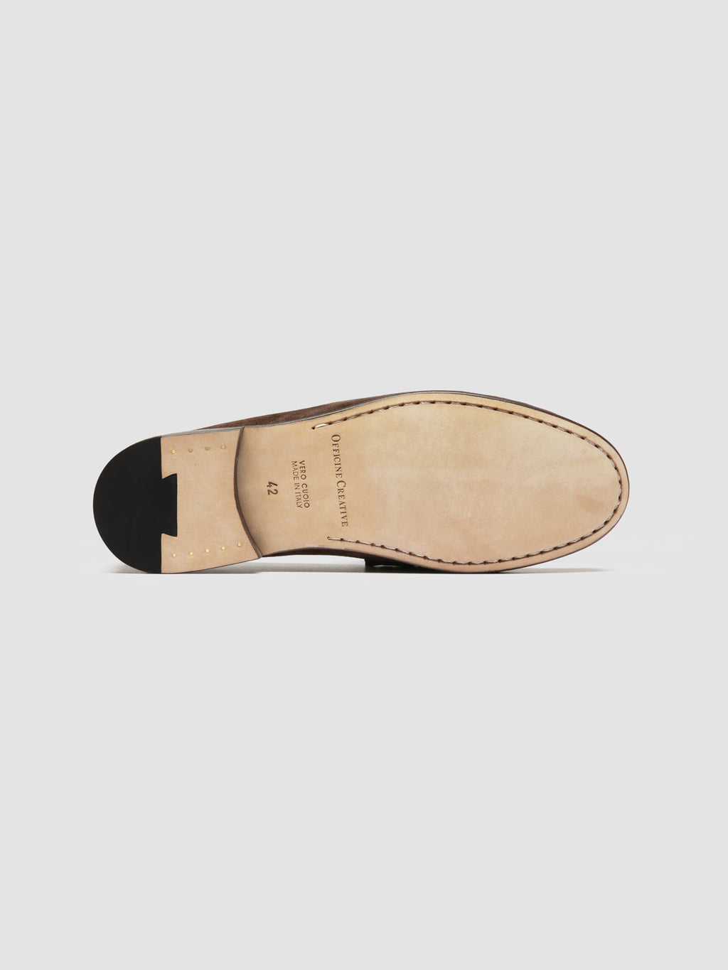 BALFRON 002 - Dark Brown Suede Penny Loafer Officine Creative - 5