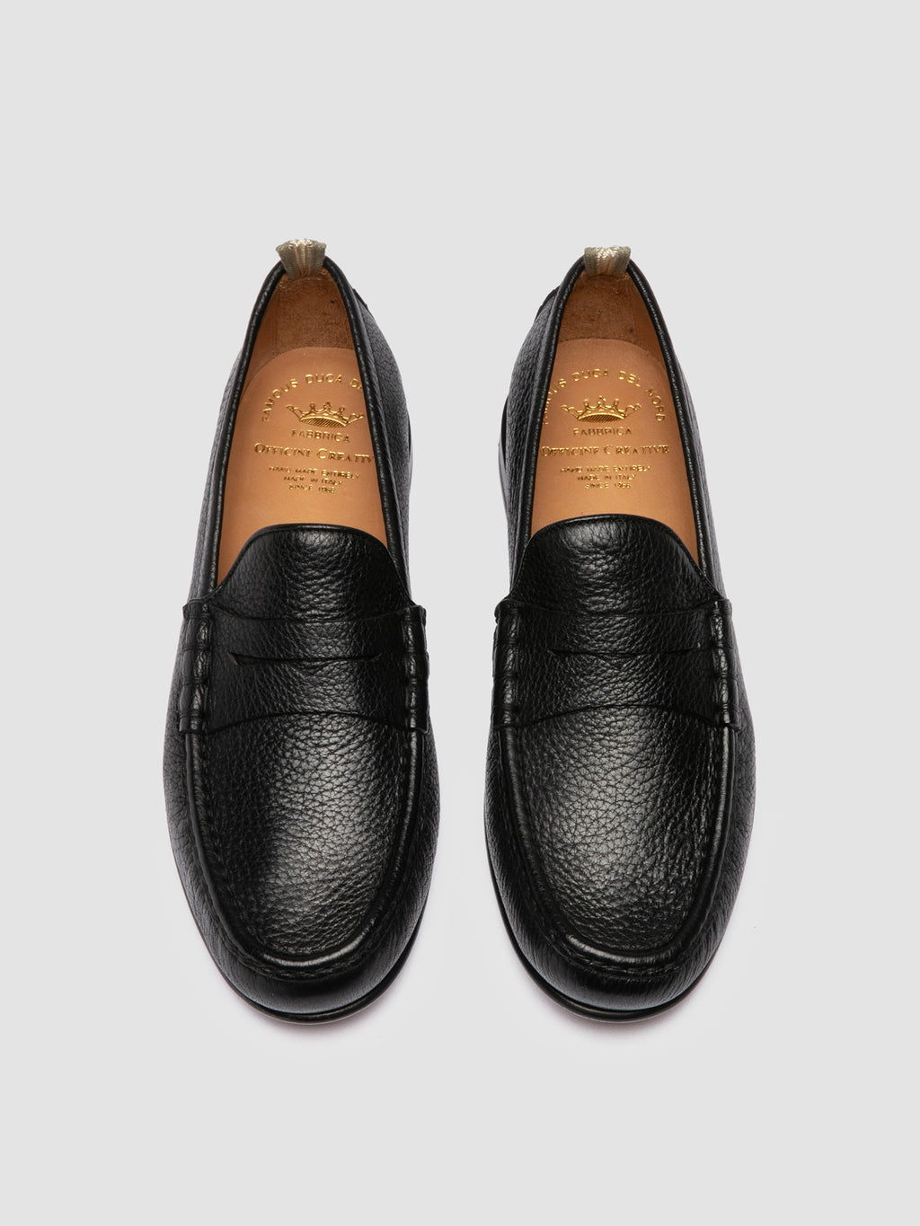 BALFRON 002 - Black Leather Penny Loafer Officine Creative - 2
