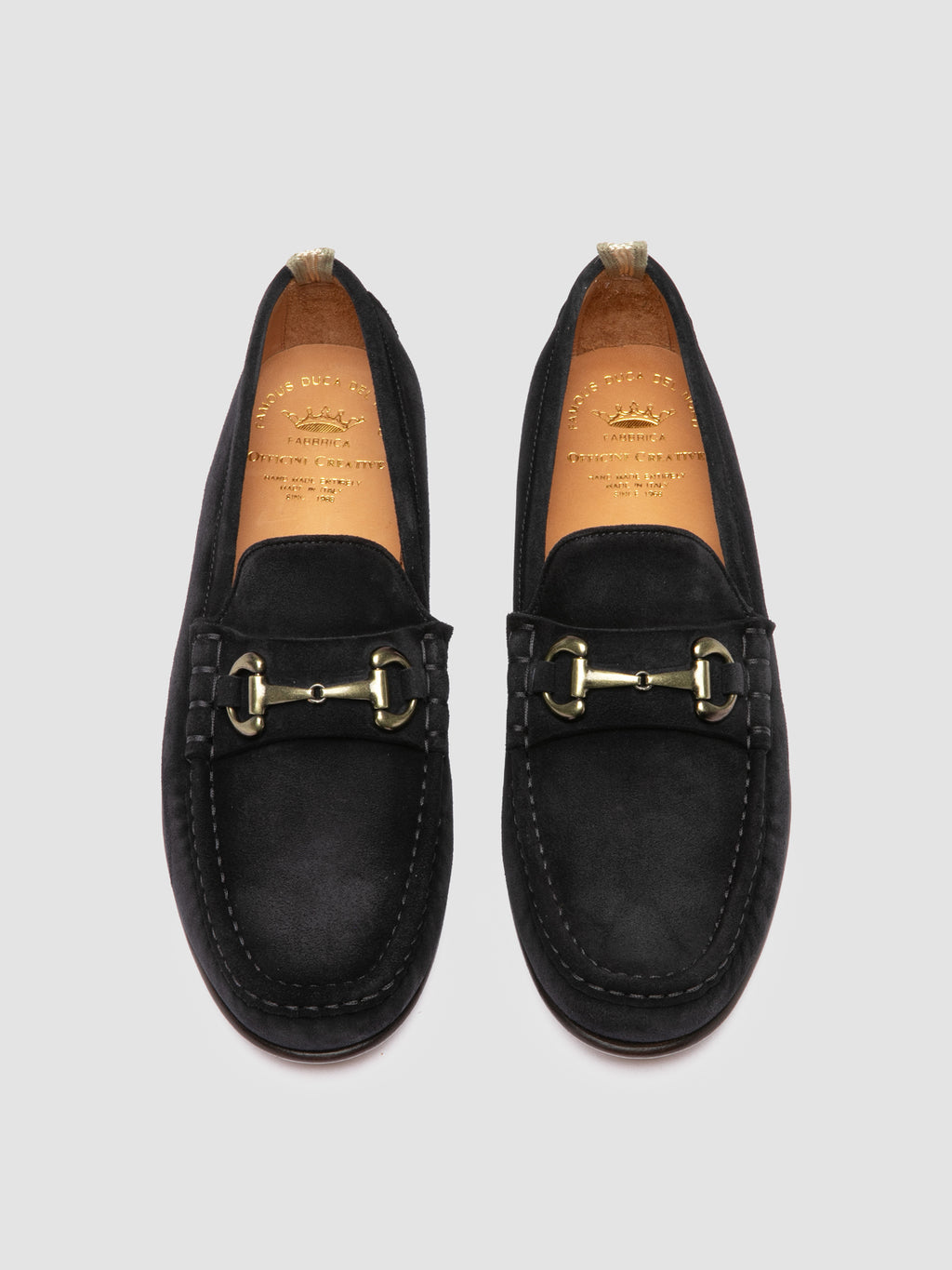 BALFRON 003 - Blue Suede Penny Loafer Officine Creative - 2