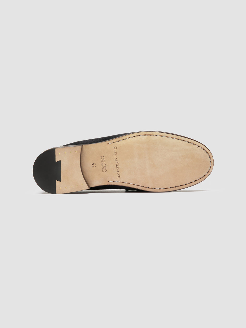 BALFRON 003 - Blue Suede Penny Loafer Officine Creative - 5