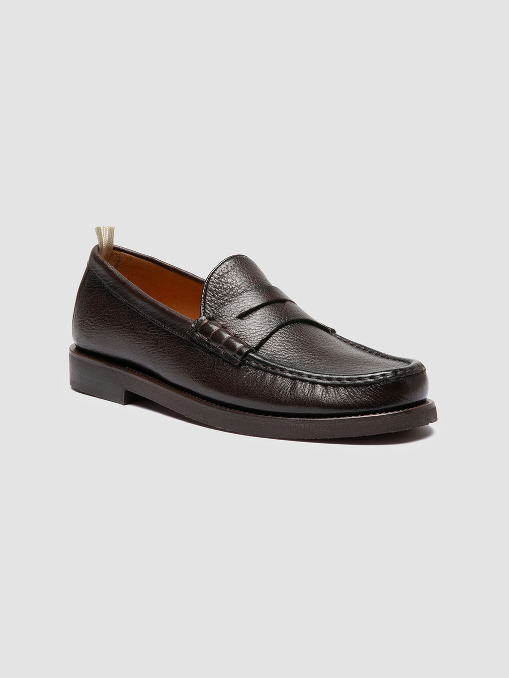 BALFRON FLEXI 001 - Brown Leather Penny Loafers Officine Creative - 3