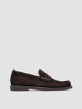 BALFRON FLEXI 001 - Brown Suede Penny Loafers Officine Creative - 1