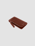 BERGE’ 103 - Brown Woven Leather Card Holder