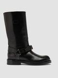 BERYL 001 - Black Leather Pull-On Boots Women Officine Creative - 1