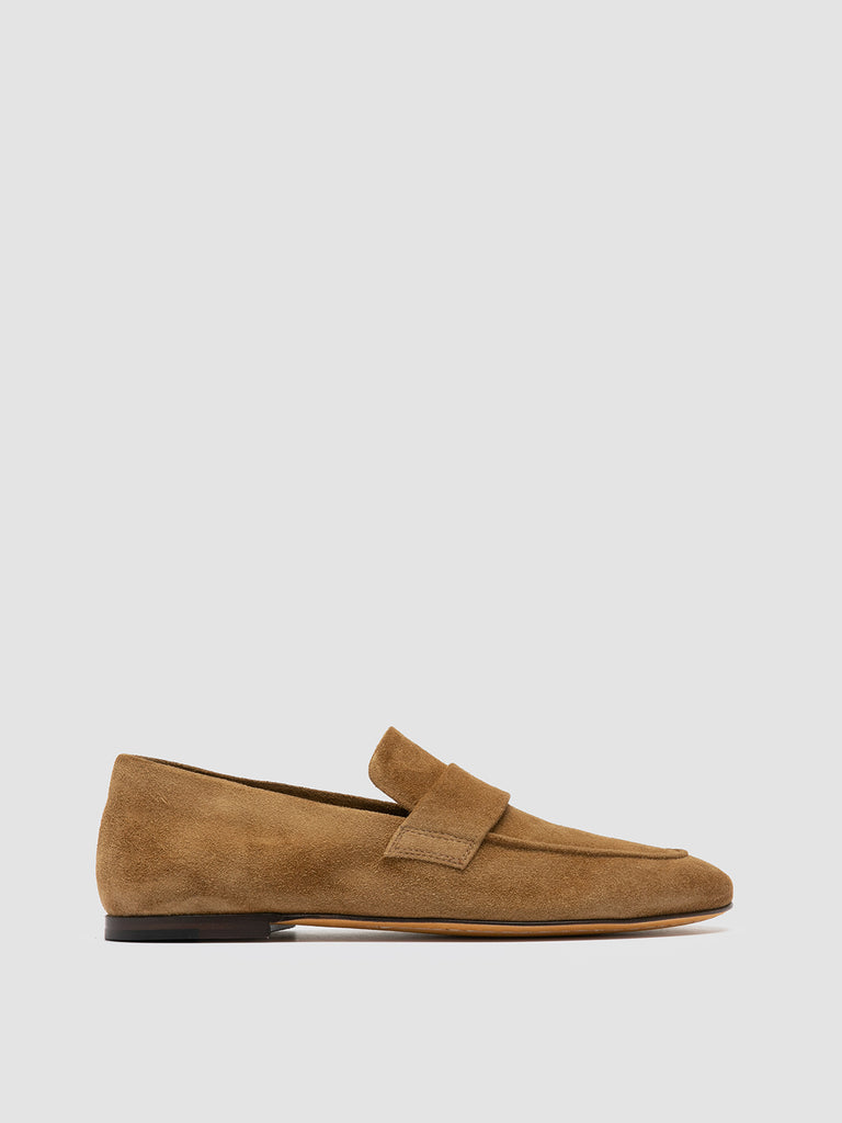 BLAIR 001 - Brown Suede Loafers