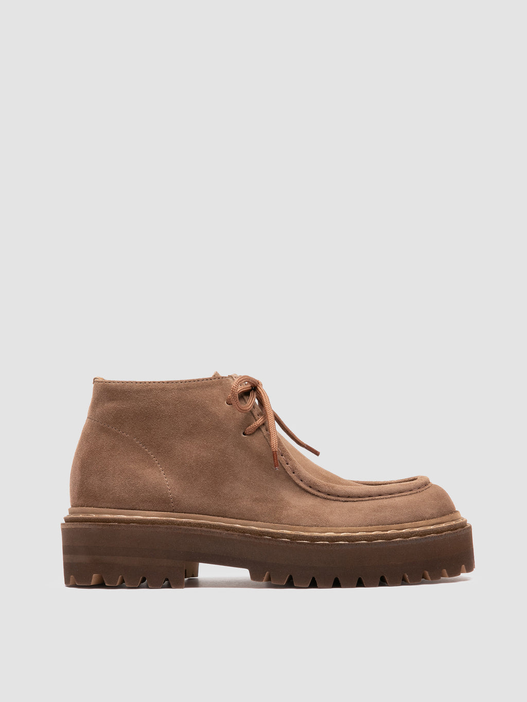 BLOSSOM 002 - Brown Suede Chukka Boots