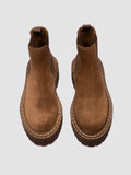 BLOSSOM 003 - Brown Suede Chelsea Boots