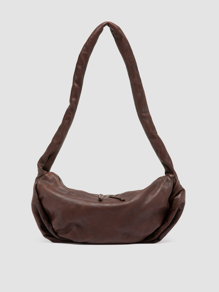 BOLINA 046 - Brown Leather Crossbody Bag