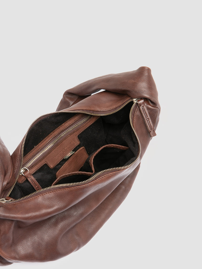 BOLINA 046 - Brown Leather Crossbody Bag Officine Creative - 6