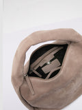 BOLINA 048 - Brown Suede Shoulder Bag Officine Creative - 6