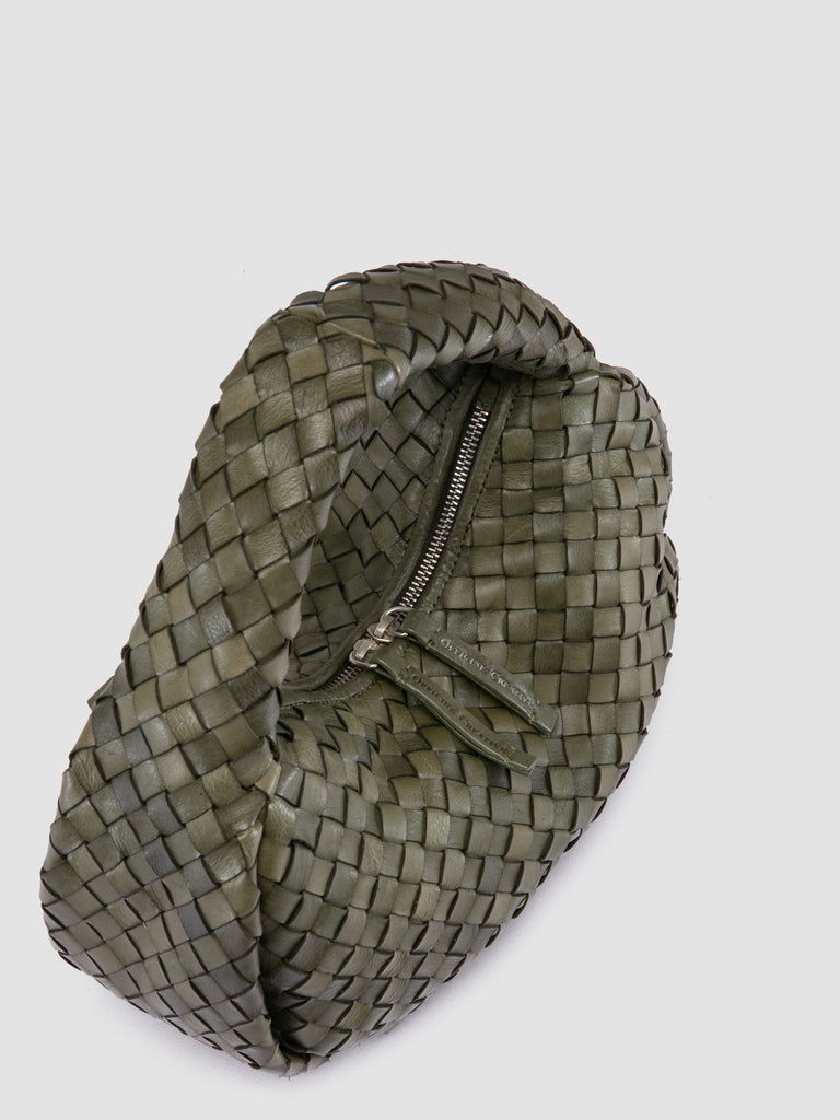 BOLINA 144 - Green Leather Handle Bag
