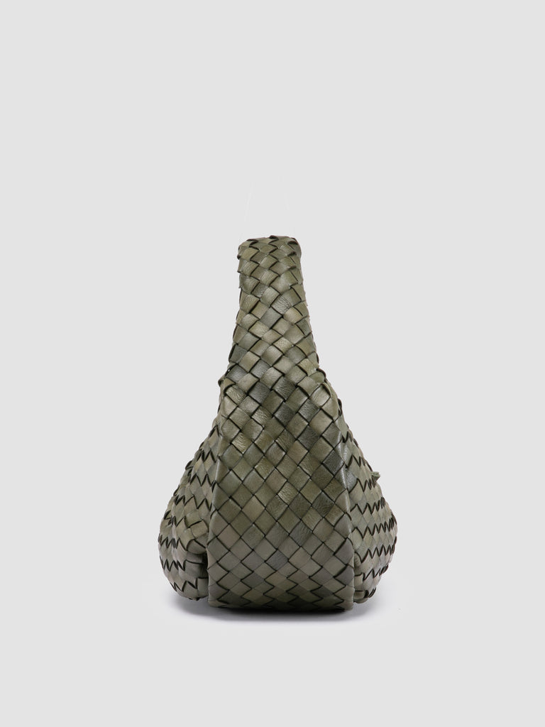 BOLINA 144 - Green Leather Handle Bag Officine Creative - 3