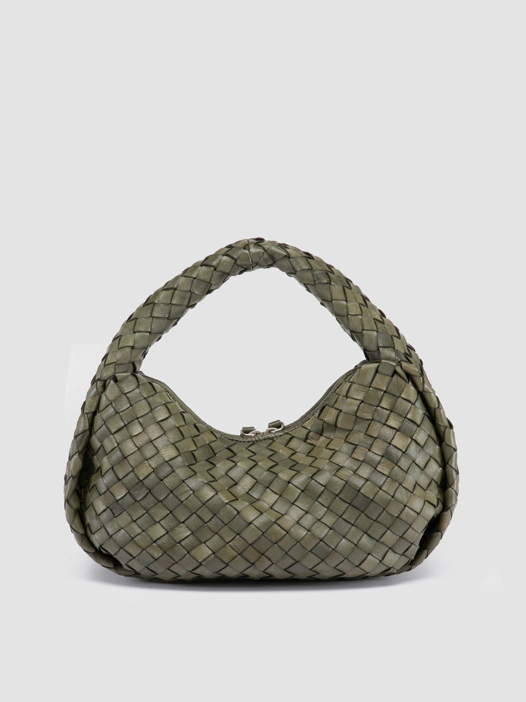 BOLINA 144 - Green Leather Handle Bag Officine Creative - 4