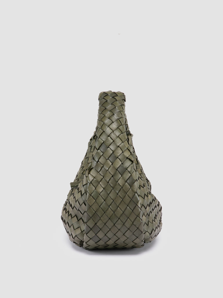 BOLINA 144 - Green Leather Handle Bag Officine Creative - 5