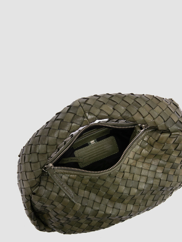 BOLINA 144 - Green Leather Handle Bag Officine Creative - 6
