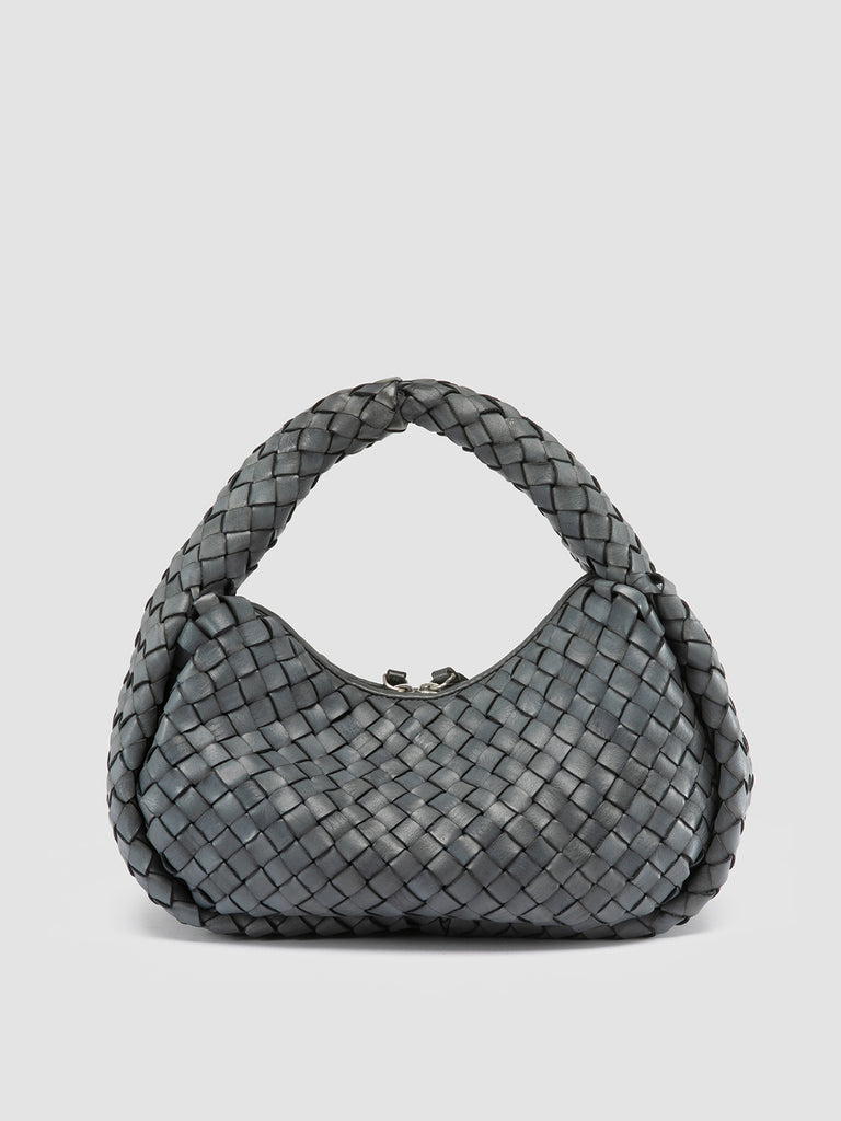 BOLINA 144 - Blue Leather Handle Bag