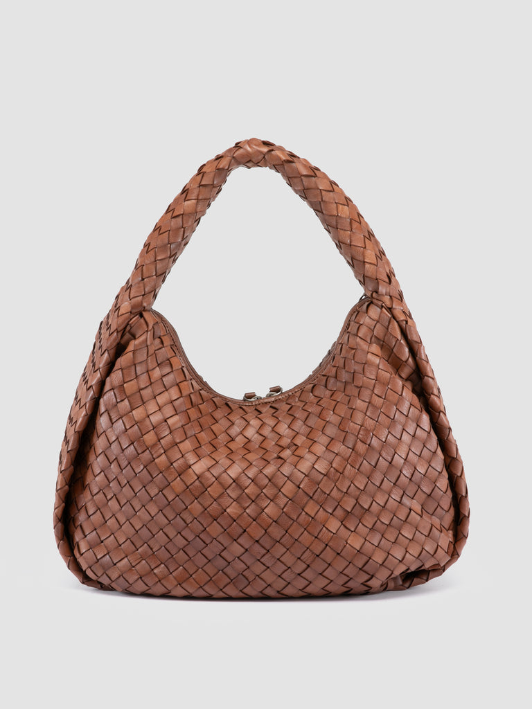BOLINA 148 - Brown Leather Shoulder Bag Officine Creative - 4