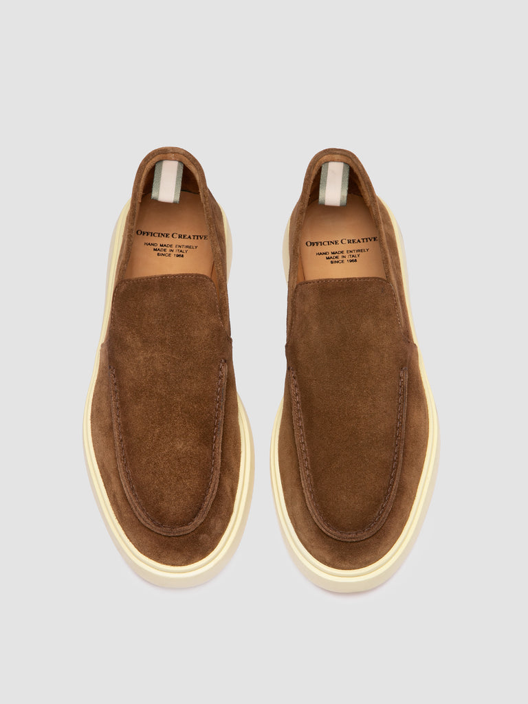 BONES 002 - Brown Suede Loafers