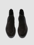 BONES 011 - Black Suede Chelsea Boots Men Officine Creative - 2